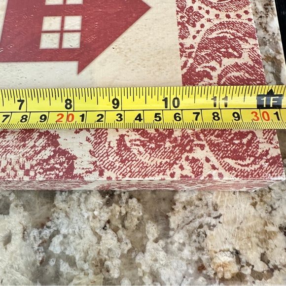 Home Bandana Print Wrapped Canvas Wall Art - Picture 13 of 14